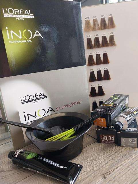 INOA produit utilisé par Coiff&Moi à Hyères dans le Var